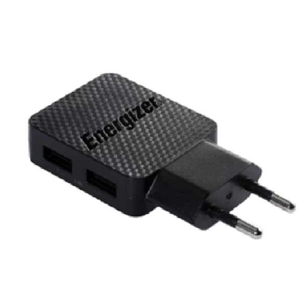 Sạc Energizer Lifetime Warranty 2.4A 2Usb Kèm Cáp Usb - C2.0 - Ac2Beulcmm